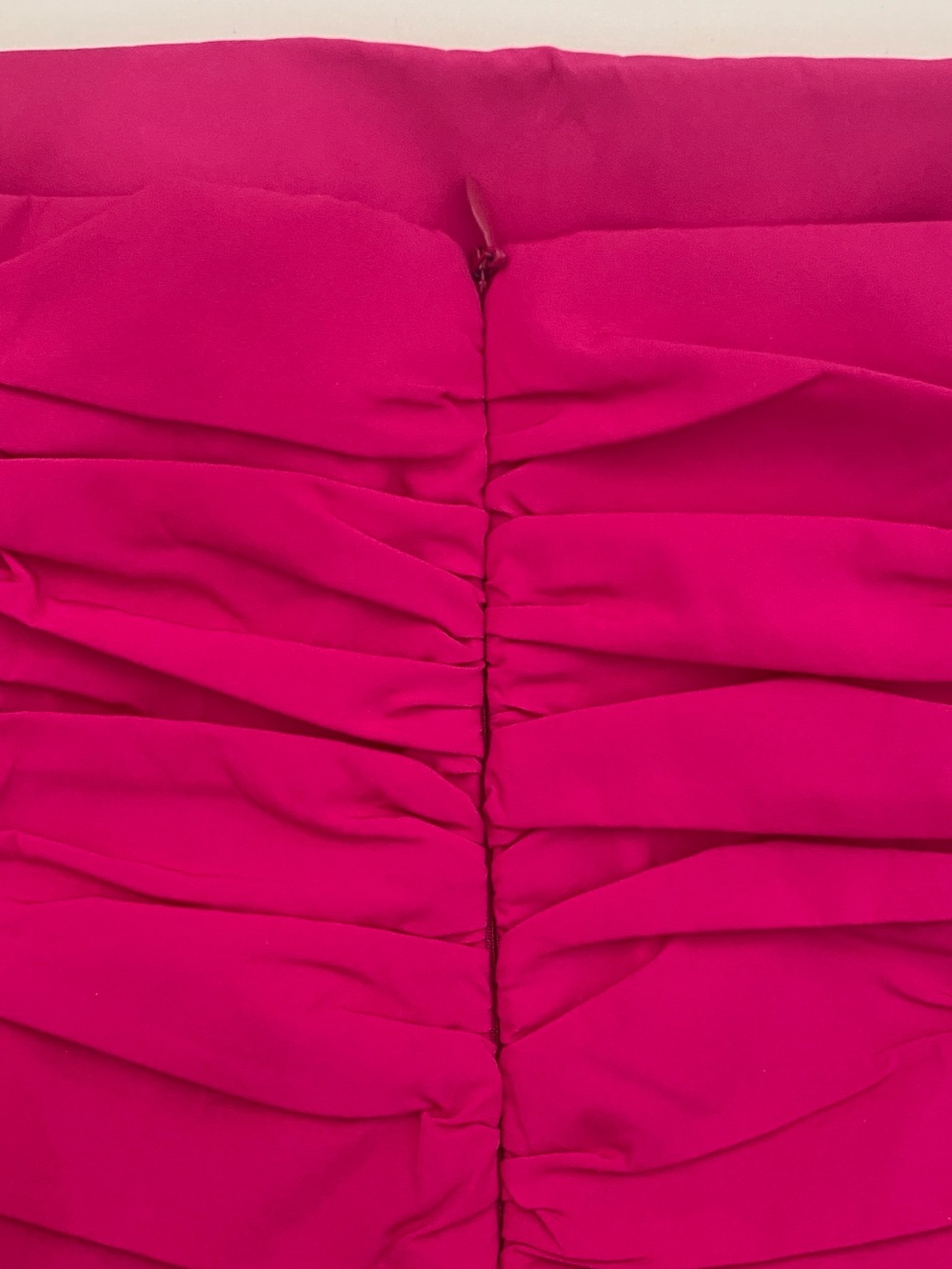 Zara Fuchsia Ruched Ruffle Mini Skirt - Picture 5 of 8